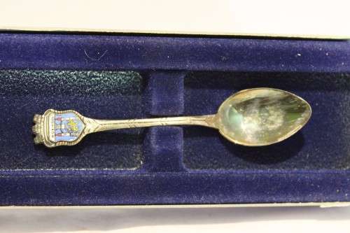 Souvenir spoon - Moringen - boxed