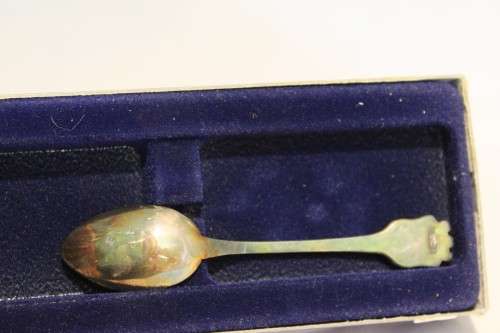 Souvenir spoon - Moringen - boxed