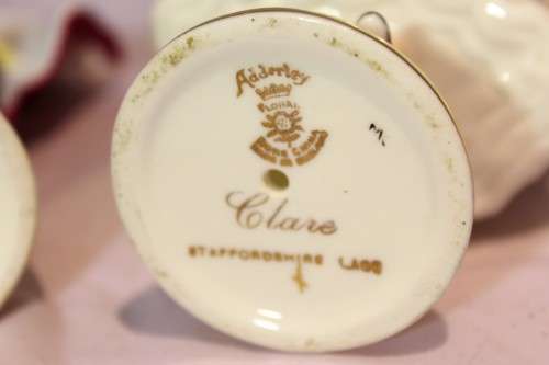 Adderley floral Staffordshire lace - Charles & Clare