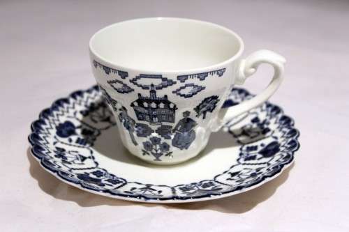 Royal Staffordshire - Ironstone by J&G Meakin - Duo - Blue and white