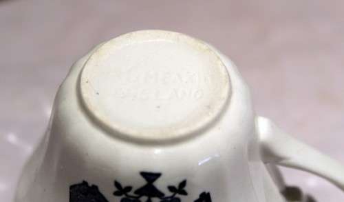 Royal Staffordshire - Ironstone by J&G Meakin - Duo - Blue and white