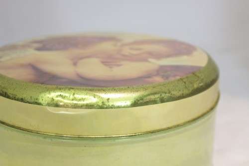 Cherub biscuit tin - Grumbridge Bedford, England