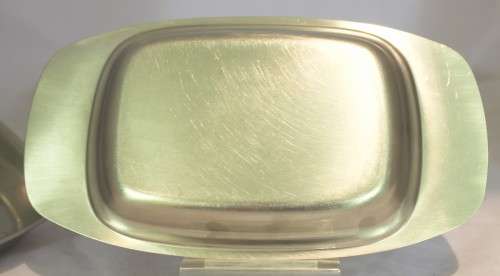 Stainless steel - Cheese dish with lid