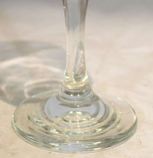 Bistro - four sparkling flute glasses - boxed