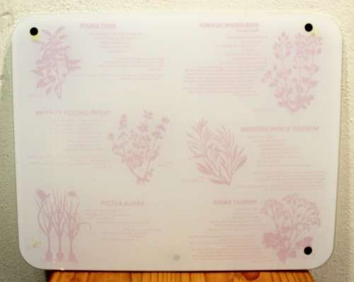 Large glass cutting board