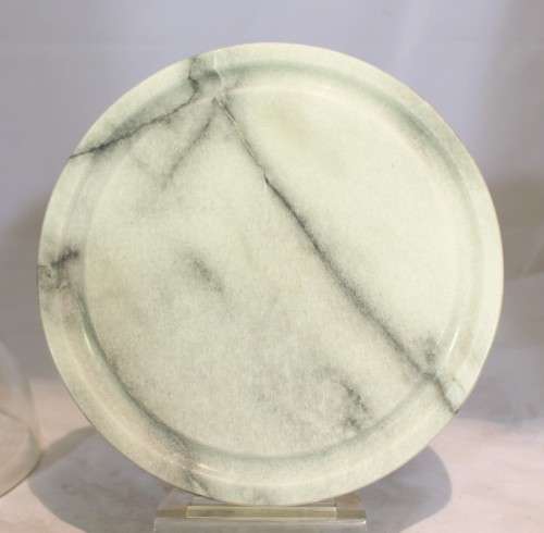 Marble cheese board with dome