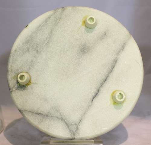 Marble cheese board with dome