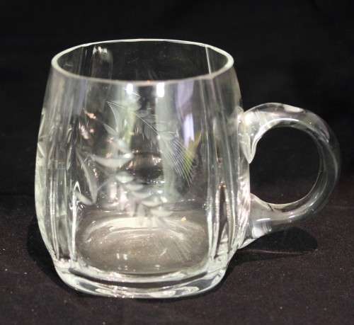 Cut glass jug