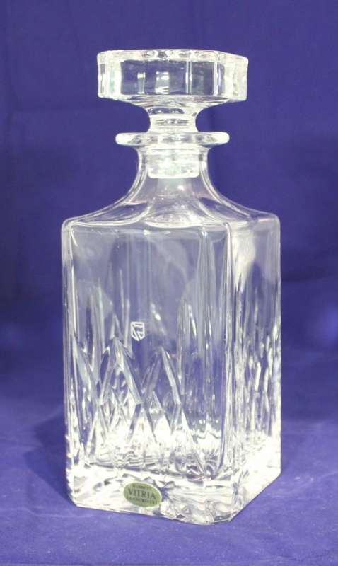Vitra - Lead crystal cut decanter - Magnificent! - Bid Now!!!