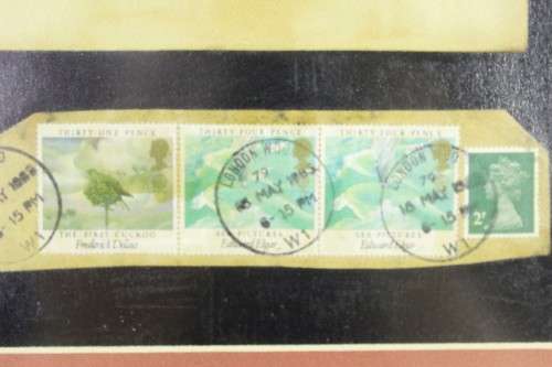 Framed envelopes with control block