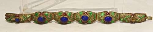 Vintage bracelet with stones - Stunning! - Bid Now!!!