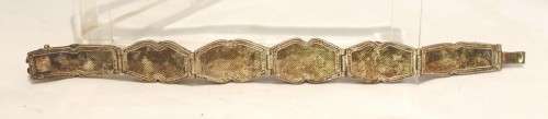 Vintage bracelet with stones - Stunning! - Bid Now!!!