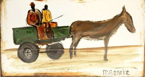 Marquerite Beneke - work on glass