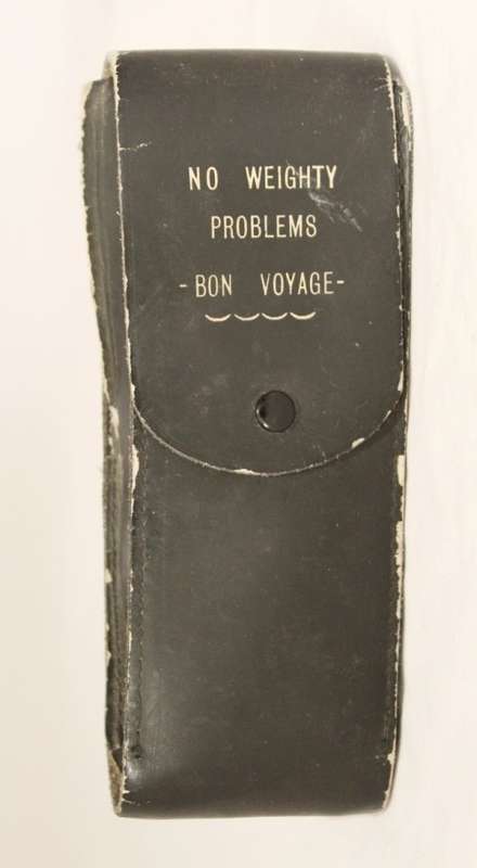 Vintage traveling scale