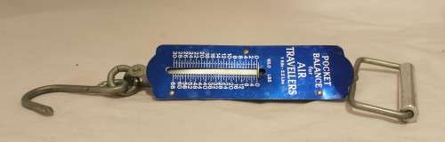 Vintage traveling scale