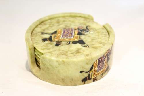 Marble coasters