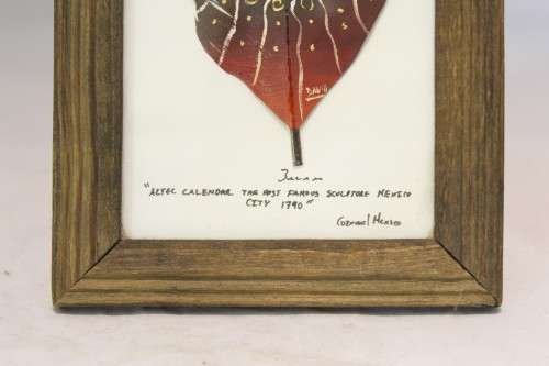Aztec feather art - finest plumeria