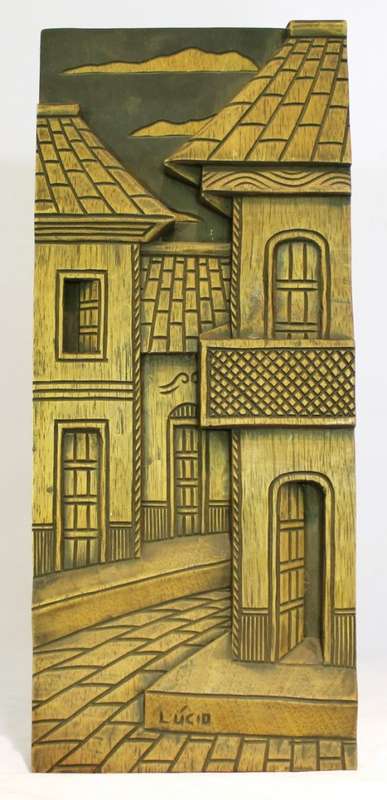 Lucid - Brasil - Carved wooden panel - 3D art at its finest!!