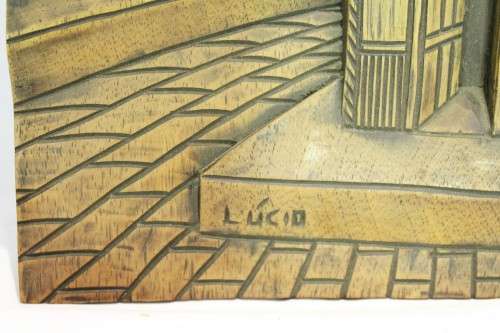 Lucid - Brasil - Carved wooden panel - 3D art at its finest!!