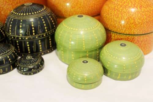 Nested domes - twelve piece set