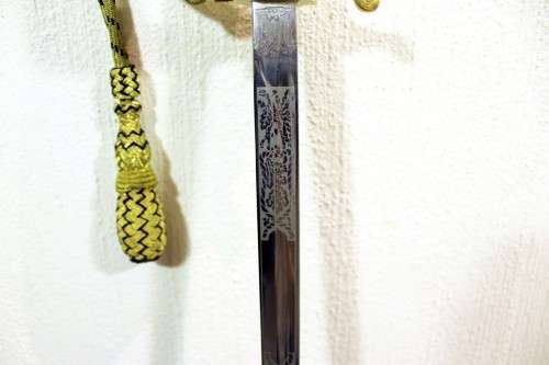Regiment sword - South African crest - Numbered - GMS Soligen - Magnificent!! - Bid Now!!!