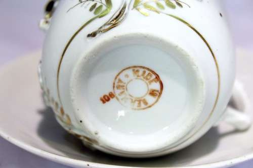 German mustache cup - Beautifully detailed! - Bid Now!!!