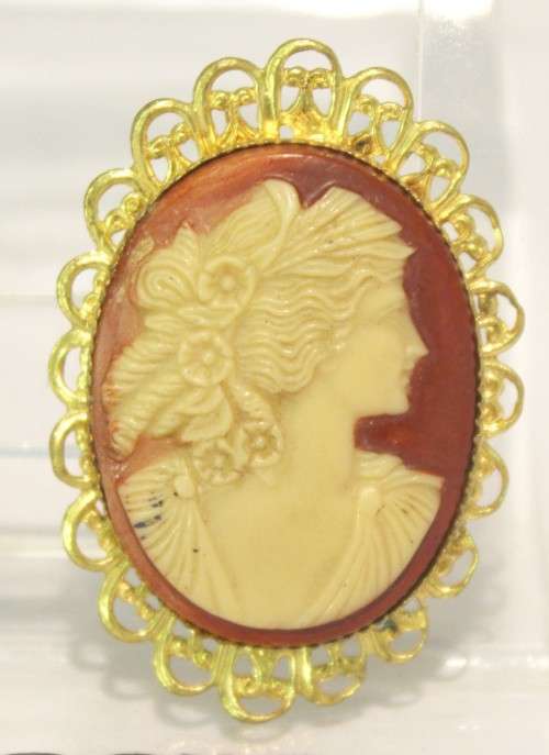 Cameo brooch - Genuine piece