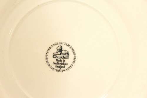 Churchill - Blue willow - Dinner plate - Beautiful! - Bid Now!!!