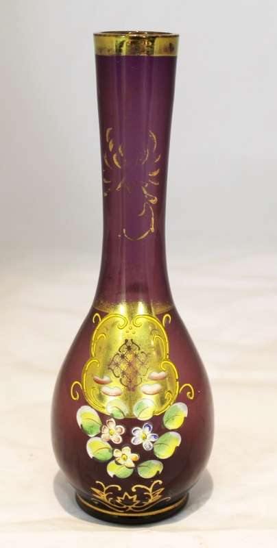 Venetian style vase - Purple vase - A beauty!! - Low price!! - Bid Now!!!