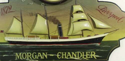 Morgan Chandler Clock - A large piece!