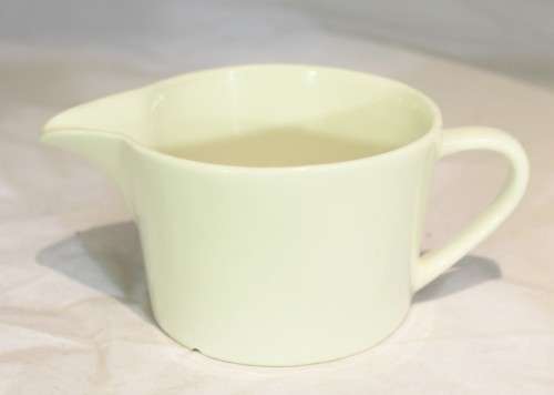 Four white jugs