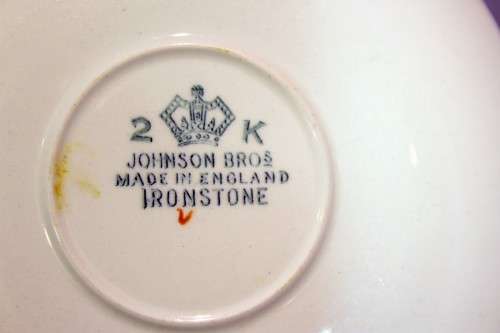 Johnson Bros. - Ironstone - Snowhite sideplate