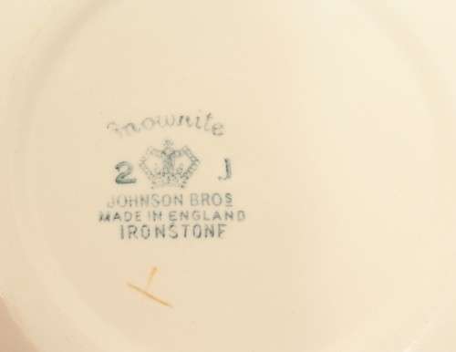 Johnson Bros. - Ironstone - Snowhite - Side plate