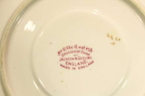 Jackson & Gosling - Grosvener - Ye Olde English - Large Saucer - Bid Now!!!
