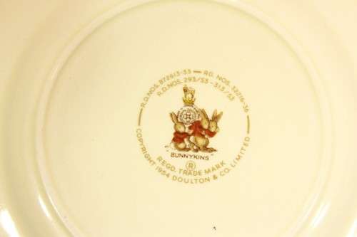 Bunnykins - Toast for tea today - Plate - A beauty! - Bid Now!!!