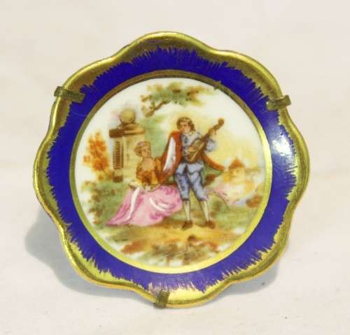 Limoges - Miniature display plate - Serenade - Beautiful! - Bid Now!!!