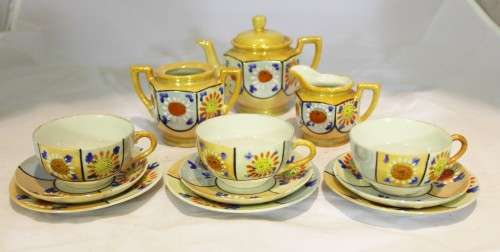 Oriental tea set - Beautiful! - Bid Now!!!