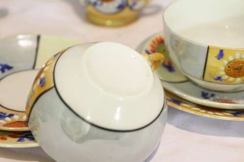 Oriental tea set - Beautiful! - Bid Now!!!