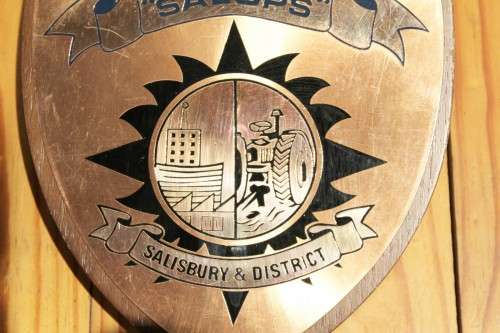 SALOPS - Salisbury & District - Plaque - A piece of Rhodesian history