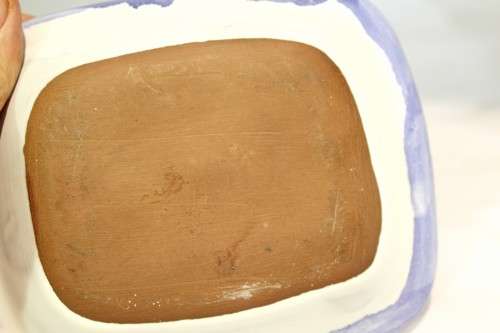 sweets/fruit bowl with bird motif