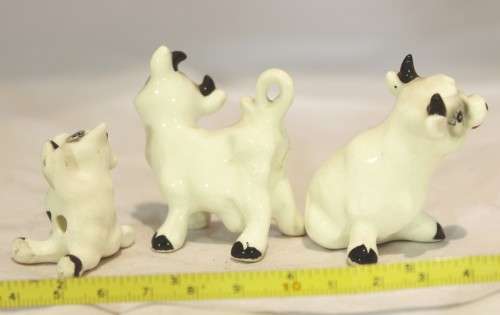 Trio of cows