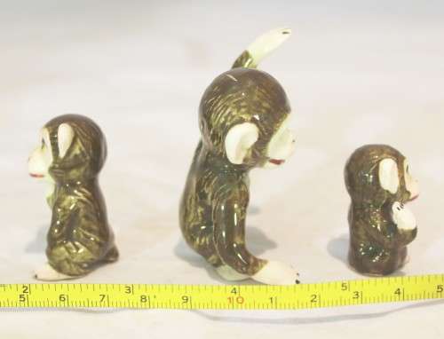 Trio monkeys - Beautiful! - Giveaway price!! - Bid Now!!