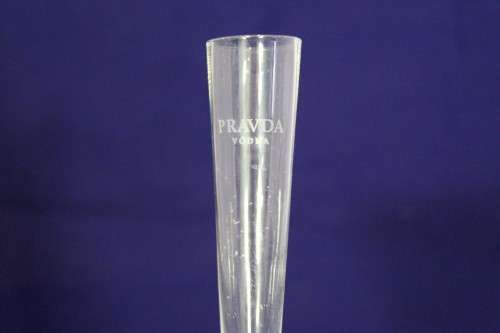 Pravda - Vodka glass - Beautiful!