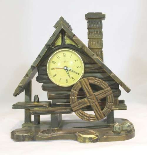 Heiko / Tokei clock in a Swiss themed house - Beautiful! - Bid Now!!!