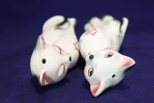 Cats salt and pepper set - Beautiful! - Bid Now!!!