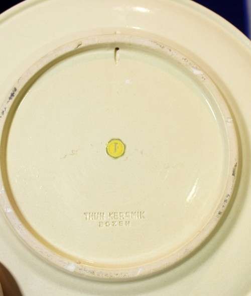 Thun Kermik Bozen - Display plate/disk - Flowers