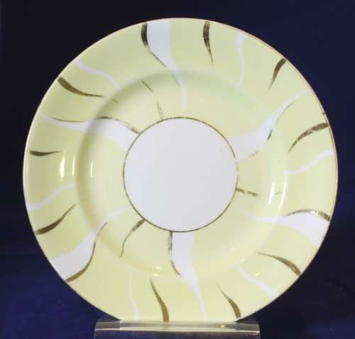 Royal Standard - Harlequin yellow side plate