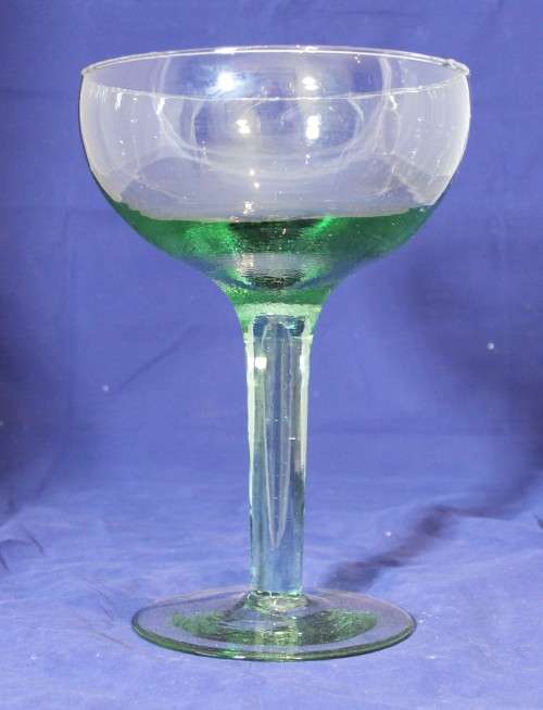 Stem glass bowl