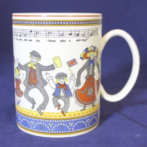 Wedgwood - pearly Kings and Queens of London mug