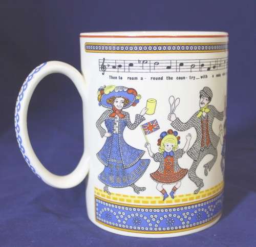 Wedgwood - pearly Kings and Queens of London mug